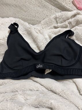 ALO Yoga Black Seamless Bralette